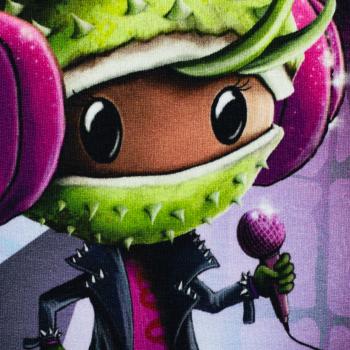 Preview: French Terry Panel Chestnuts Lila 88 cm Friends by Thorsten Berger by Swafing